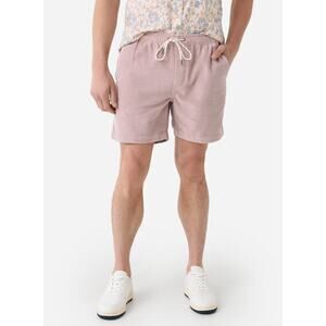 Faherty M light pink corduory mens shorts